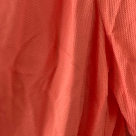 Sanctuary Mila Coral Button Front 3/4 Sleeve Textured Top Size 2X - Picture 5 of 11